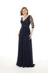 MGNY Madeline Gardner New York 72208 Long Formal Dress