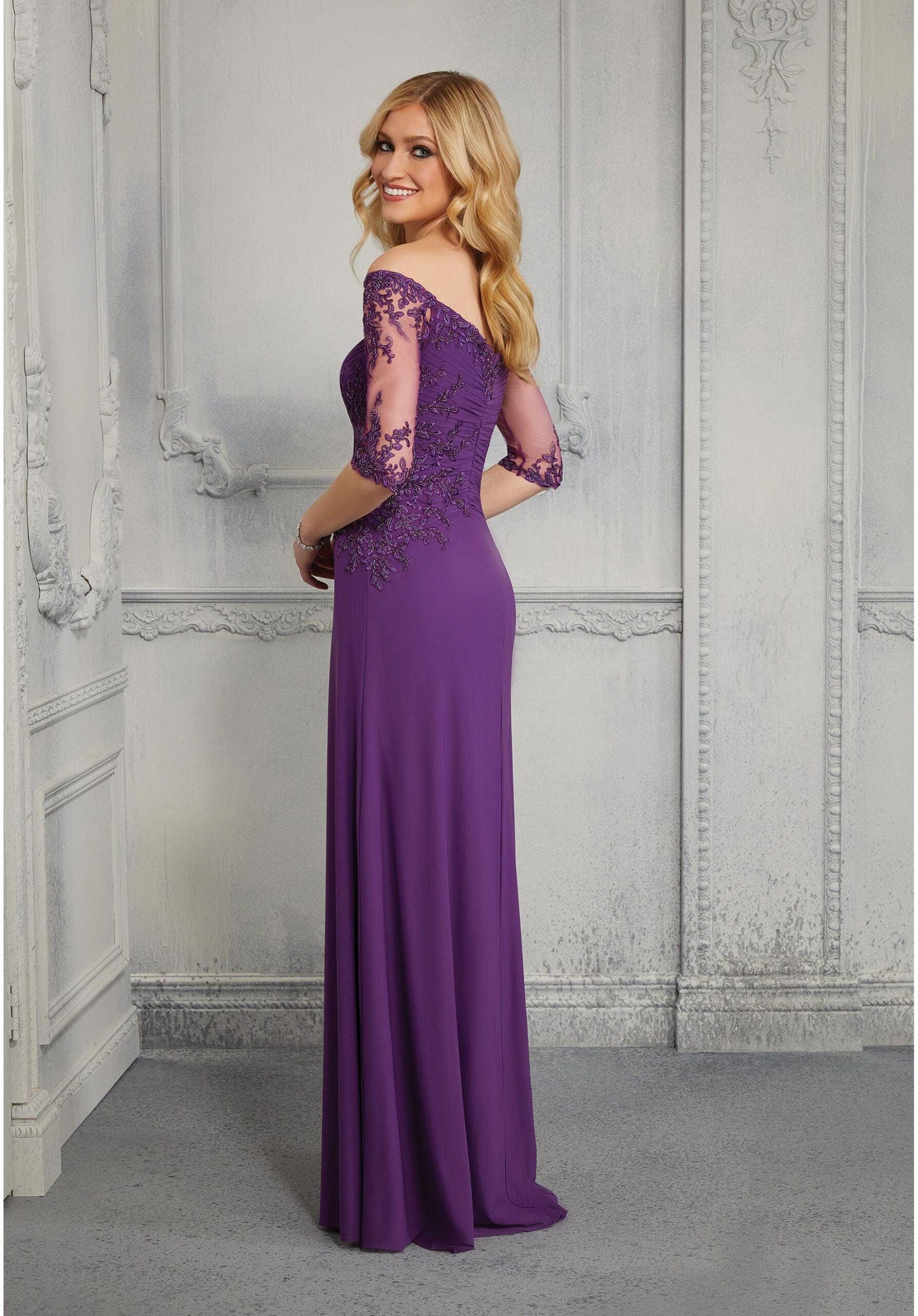 MGNY Madeline Gardner New York 72411 Long Formal Dress