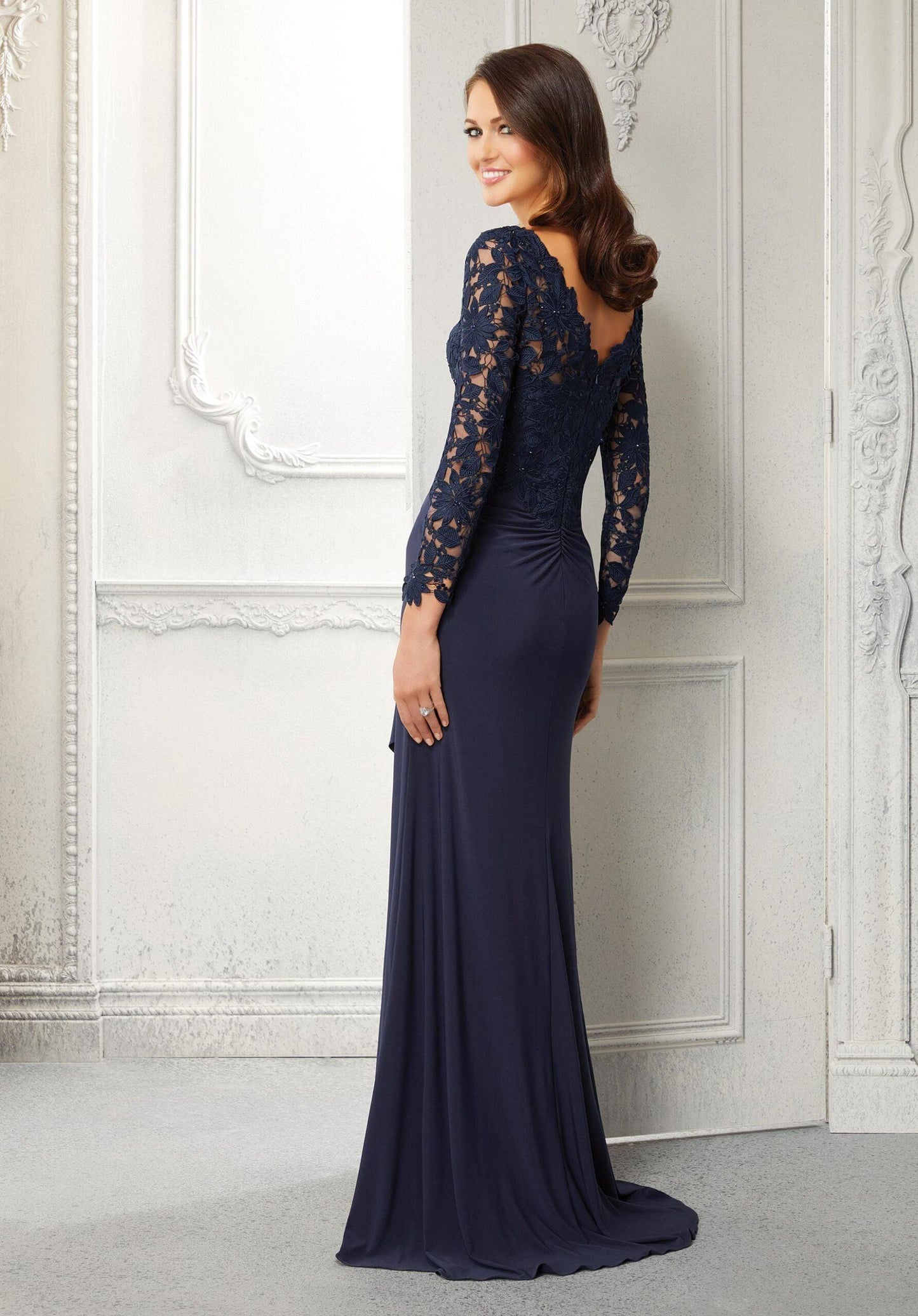 MGNY Madeline Gardner New York 72418 Long Formal Dress