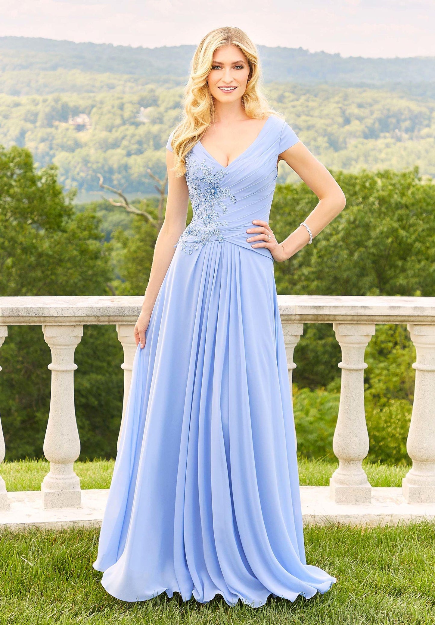 MGNY Madeline Gardner New York 72510 Long Formal Dress