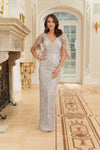 MGNY Madeline Gardner New York 72730 Long Formal Dress