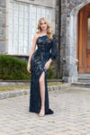 MGNY Madeline Gardner New York 72738 Long Formal Dress