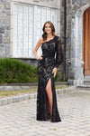 MGNY Madeline Gardner New York 72738 Long Formal Dress