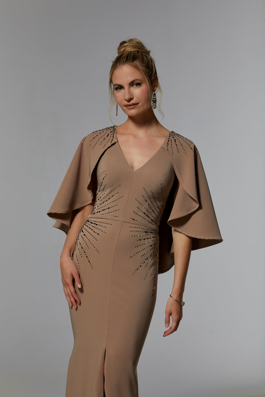 Mother of the Bride Dresses Long Formal Mother of the Bride Dress Taupe