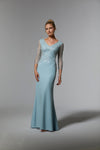 Mother of the Bride Dresses Long Formal Evening Mother of the Bride Dress Light Blue