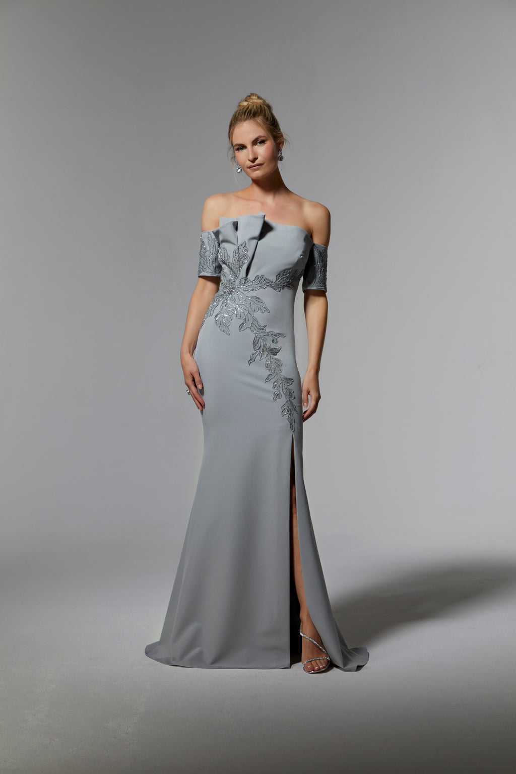 Formal Dresses Long Formal Evening Dress Silver