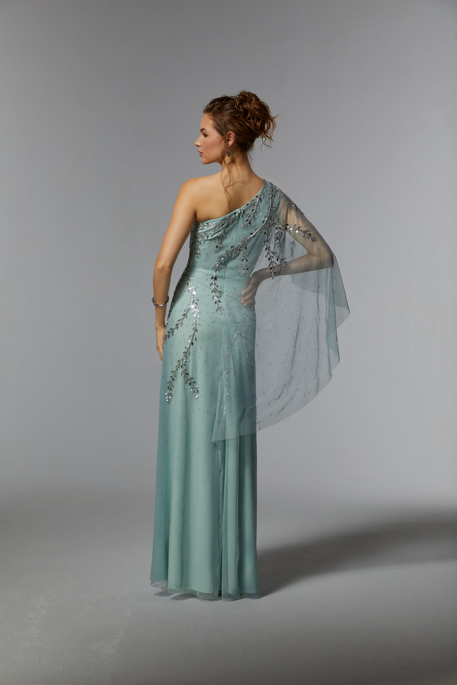 Formal Dresses Long Formal Evening Dress Sea Glass