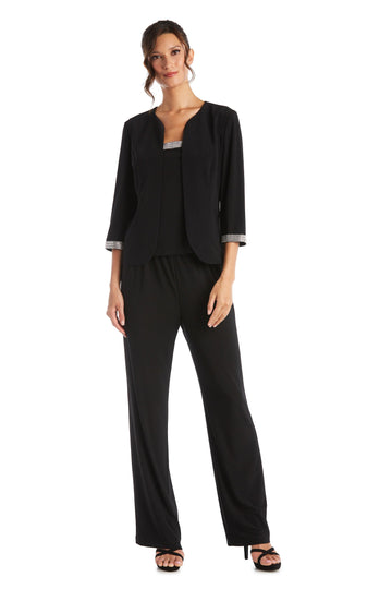 Black Mother Of The Womens Bridal Pant Suits Formal Business Party