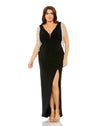 Plus Size Dresses Fabulouss Plus Size Long Formal Dress Black