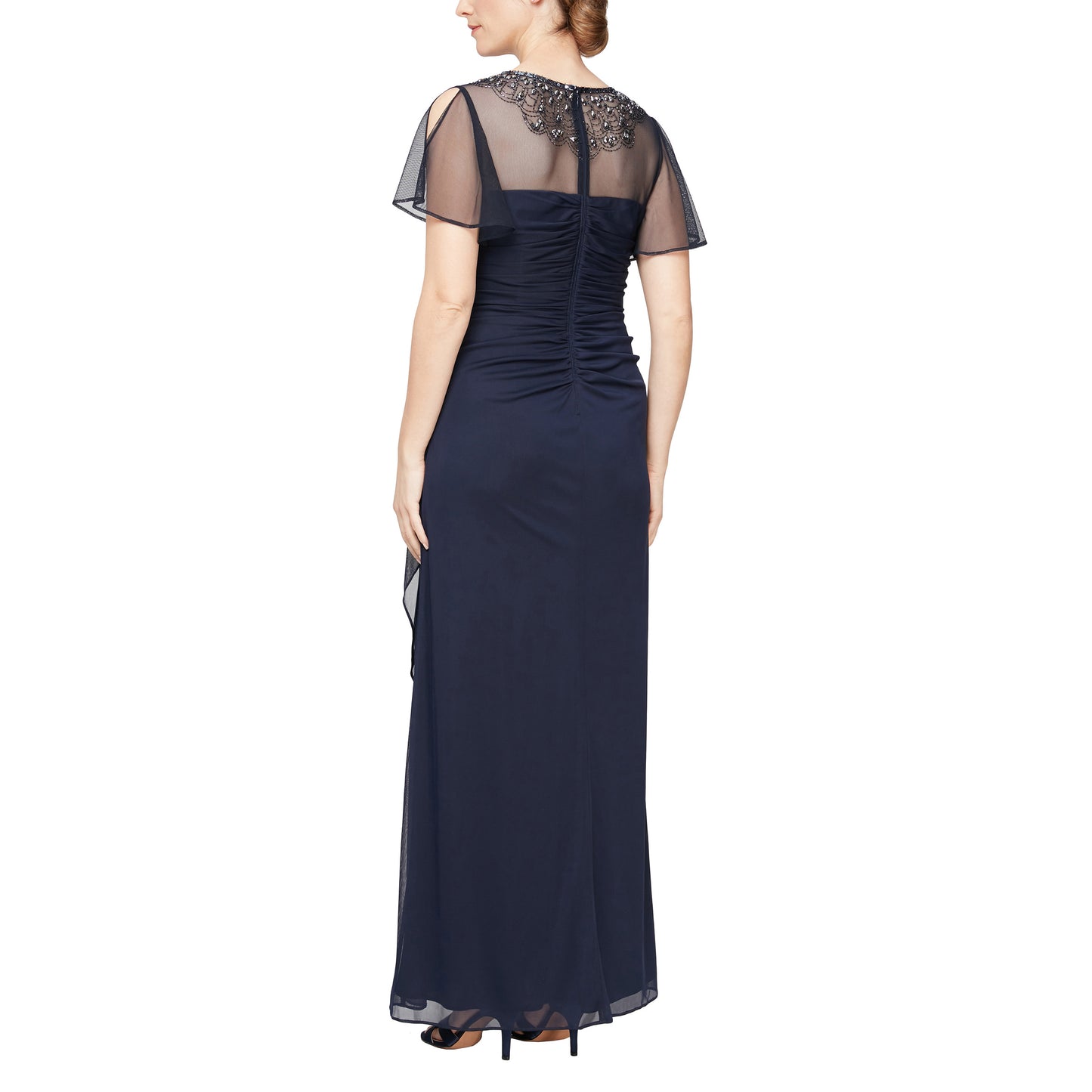 Formal Dresses Long Formal A Line Dress Dark Navy