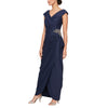 Mother of the Bride Dresses Long Formal Dress Navy