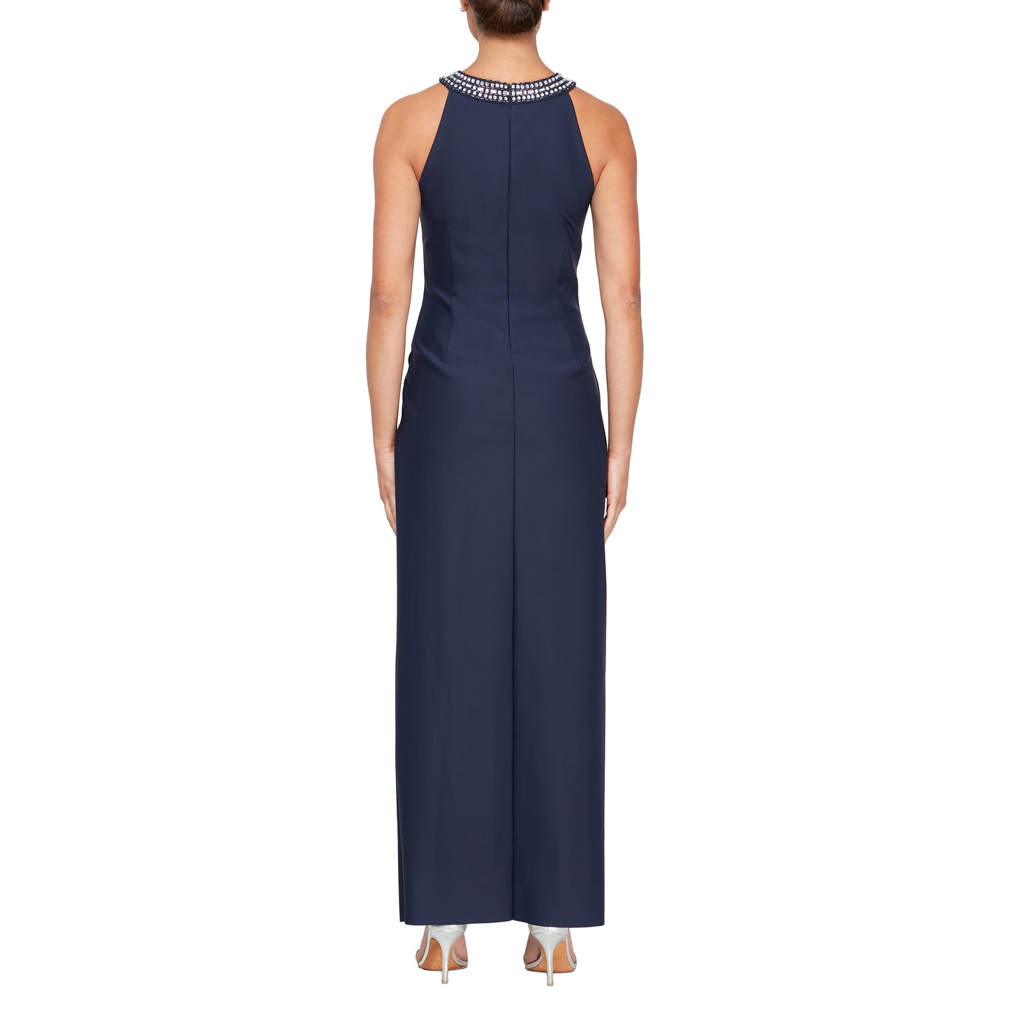 Formal Dresses Long Halter Formal Evening Dress Navy