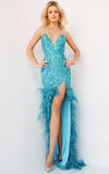 Prom Dresses Long Fitted Evening Gown TURQUOISE