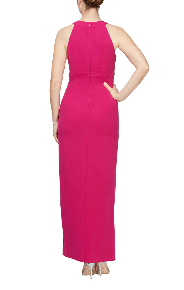 Formal Dresses Beaded Long Formal Dress Fuchsia