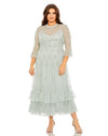 Plus Size Dresses Plus Size Long Formal Dress Sage