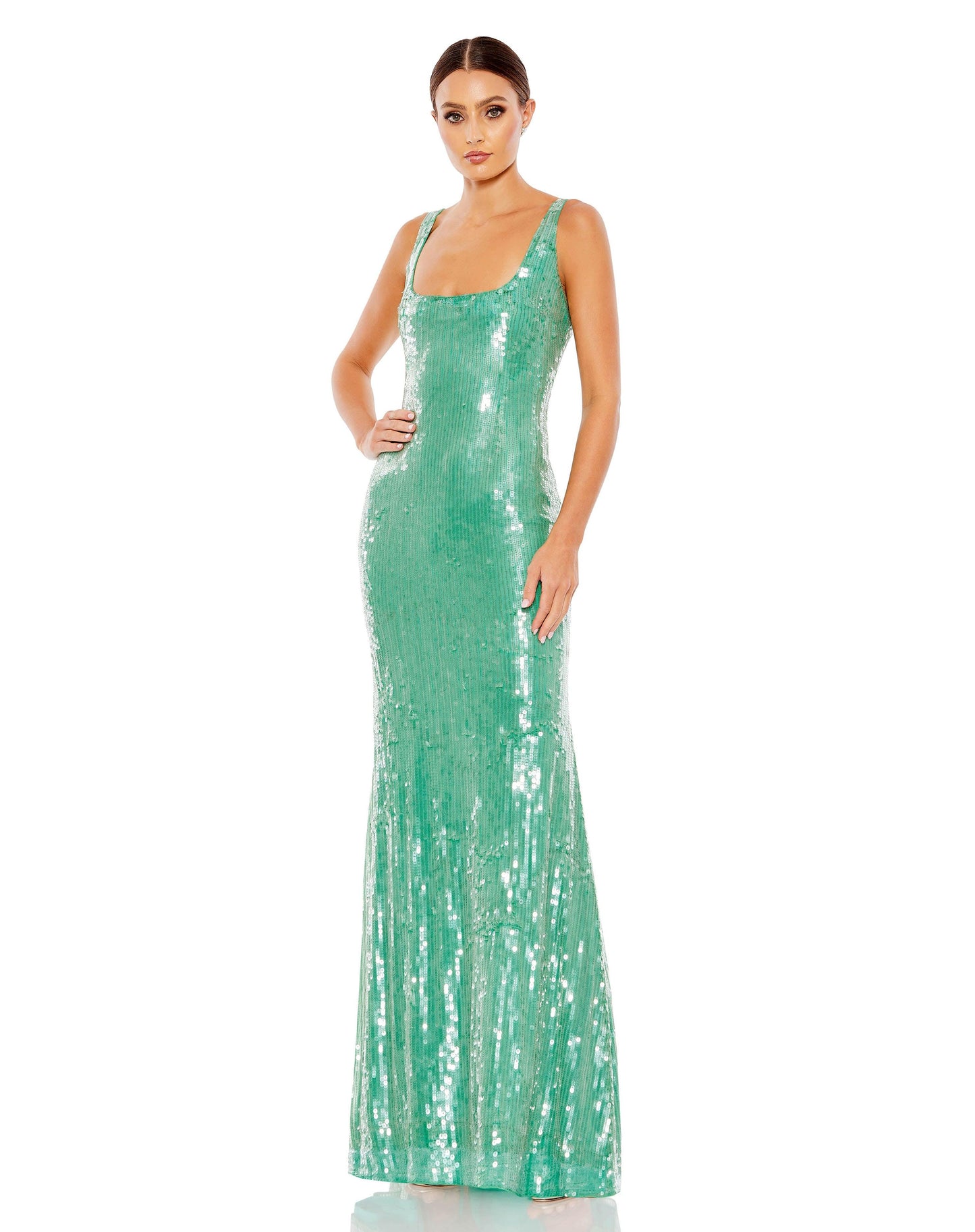 Prom Dresses Long Sleeveless Formal Prom Gown Jade