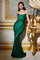 Prom Dresses Fitted Long Evening Gown Emerald