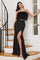 Prom Dresses Strapless Long Fitted Prom Dress Black