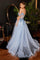 Formal Dresses Off Shoulder Ball Gown Blue