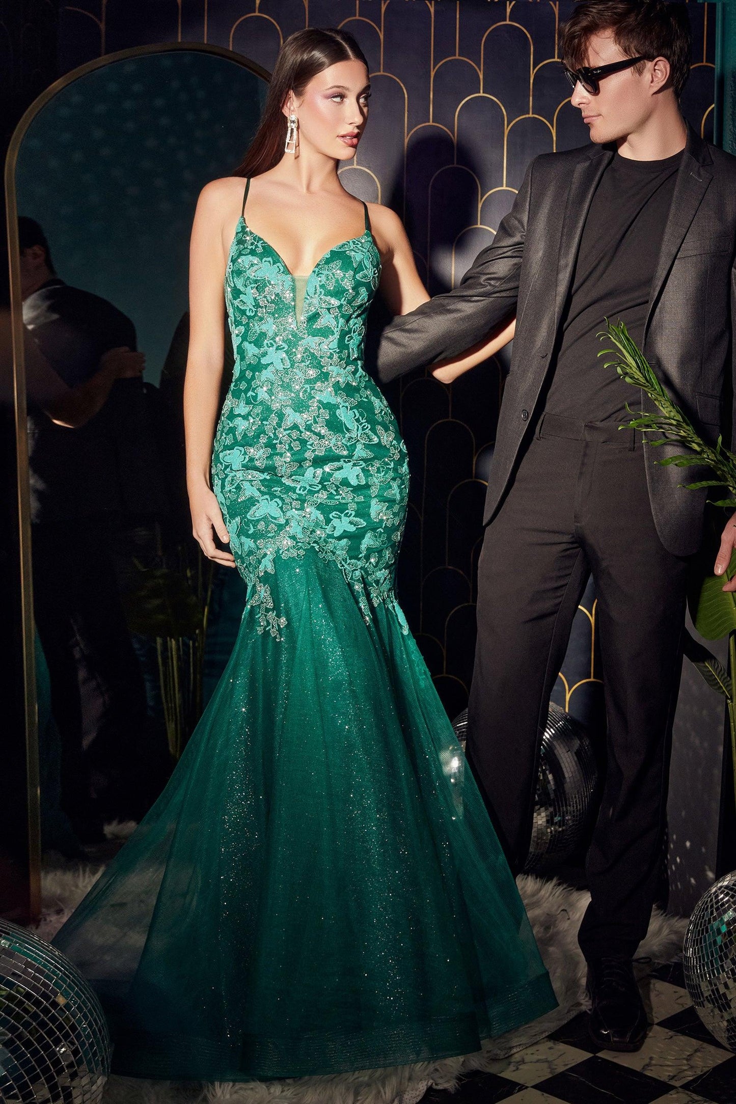 Prom Dresses Mermaid Prom Dress Emerald