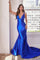 Prom Dresses Long Prom Fitted Dress Royal