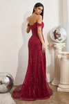 Prom Dresses Off Shoulder Prom Burgundy