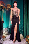 Prom Dresses Sleeveless Long Evening Gown Black