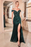 Prom Dresses Long Fitted Prom Dress Emerald