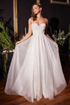 Wedding Dresses Spaghetti Strap Wedding Dress Off White