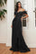 Formal Dresses Off Shoulder Formal Dress Black