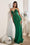 Cinderella Divine CDS419 Strapless Fitted Long Evening Gown Emerald