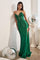 Cinderella Divine CDS419 Strapless Fitted Long Evening Gown Emerald