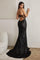 Prom Dresses Sparkling Long Evening Gown Black