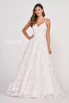 Prom Dresses Long Sequin Prom Formal Ball Gown Diamond White/Pink