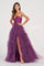 Prom Dresses Long Formal Prom Pick Up Skirt Ball Gown Plum 