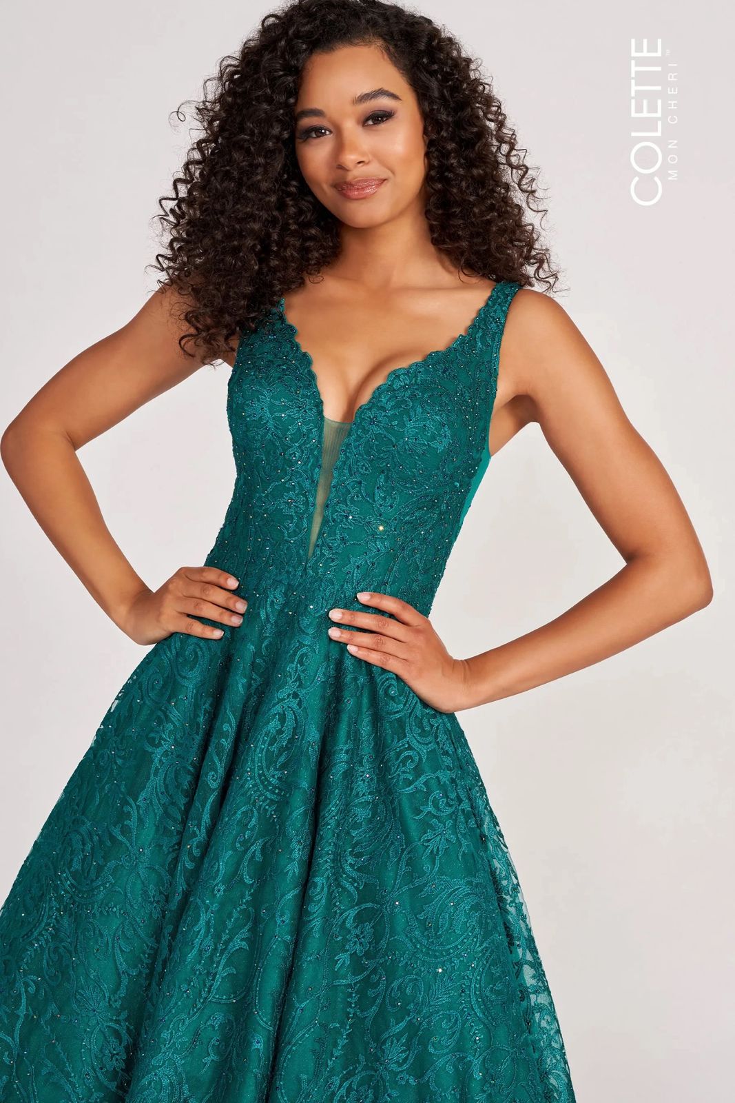 Prom Dresses Prom Beaded Long Formal Dress Emerald