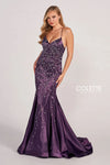 Prom Dresses Prom Cut Out Formal Mermaid Long Dress Plum