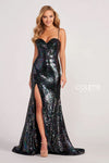 Prom Dresses Prom Long Sequin Formal Dress Black/Multi 