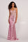 Prom Dresses Sequin Long Formal Applique Prom Dress Rose