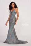 Prom Dresses Prom Long Formal Hologram Dress Silver/Multi