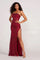 Prom Dresses Formal Beaded Long Prom Dress Cabernet