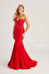 Prom Dresses Prom Long Applique Formal Mermaid Dress Red