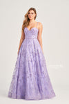 Prom Dresses Glitter Prom Long Beaded Formal Ball Gown Lilac