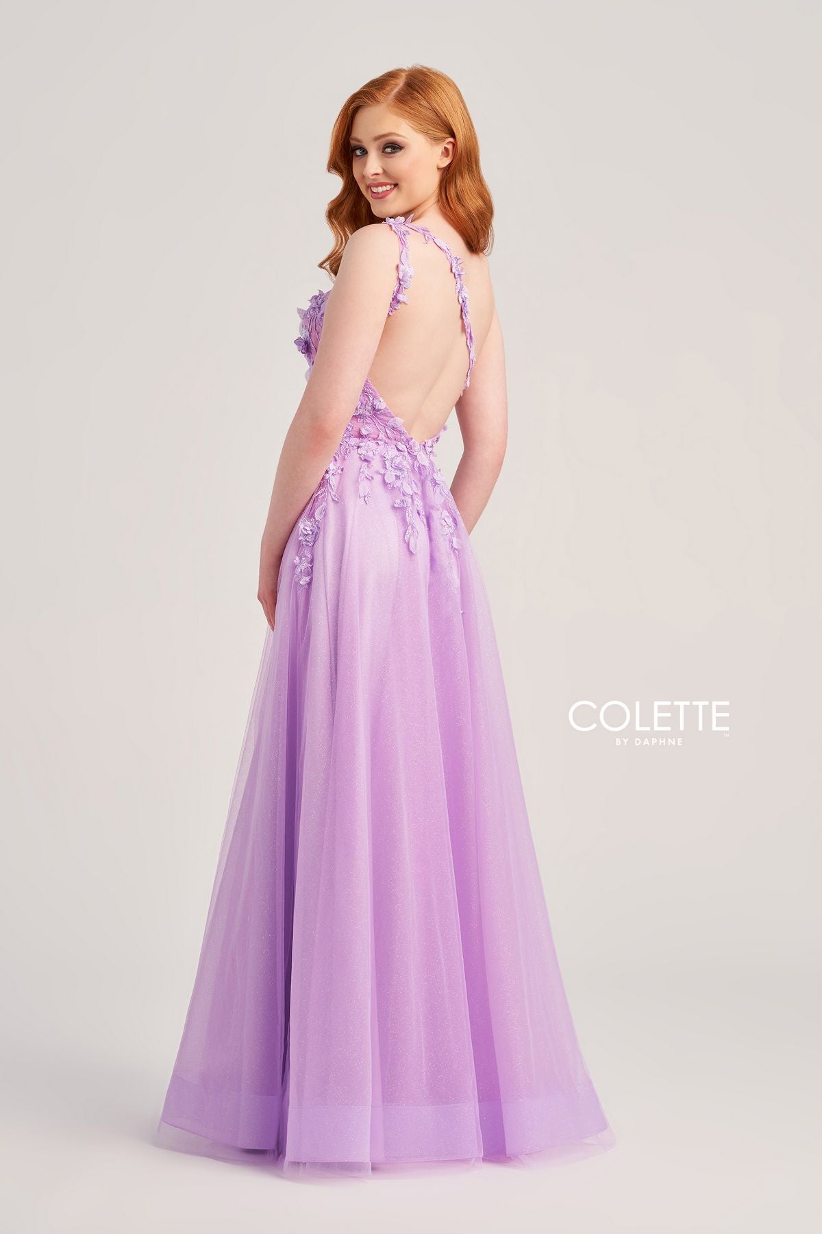 Prom Dresses Long Formal Applique Prom Dress Lilac