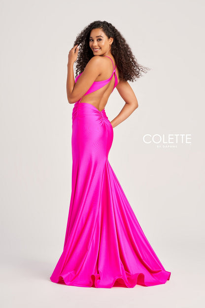 Prom Dresses Long Formal Fitted Prom Dress Hot Pink