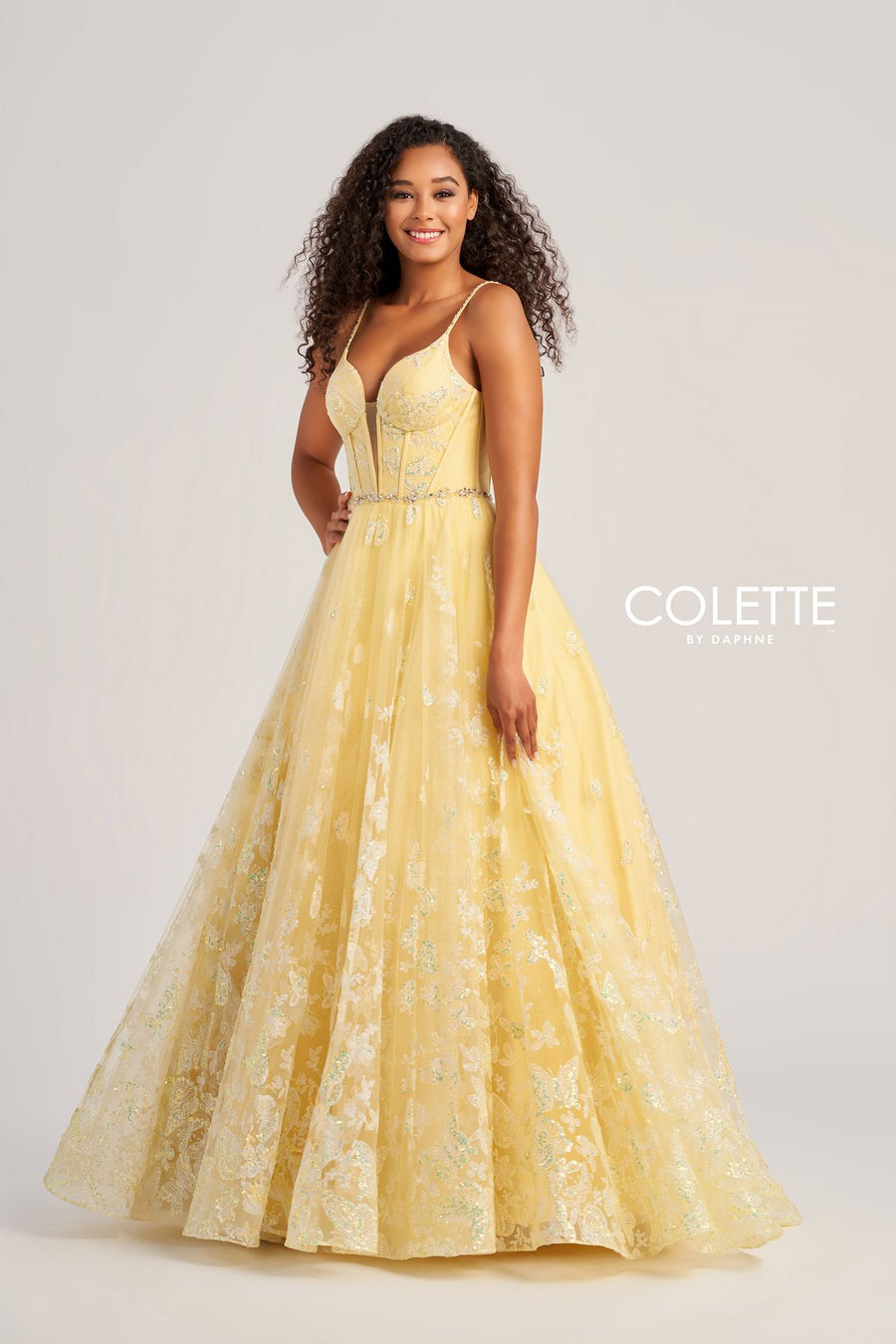 Prom Dresses Long Glitter Formal Prom Dress Yellow