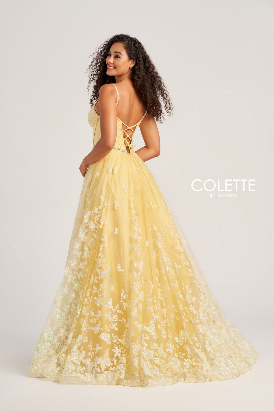 Prom Dresses Long Glitter Formal Prom Dress Yellow