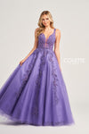 Prom Dresses Glitter Long Formal Sequin Prom Dress Amethyst