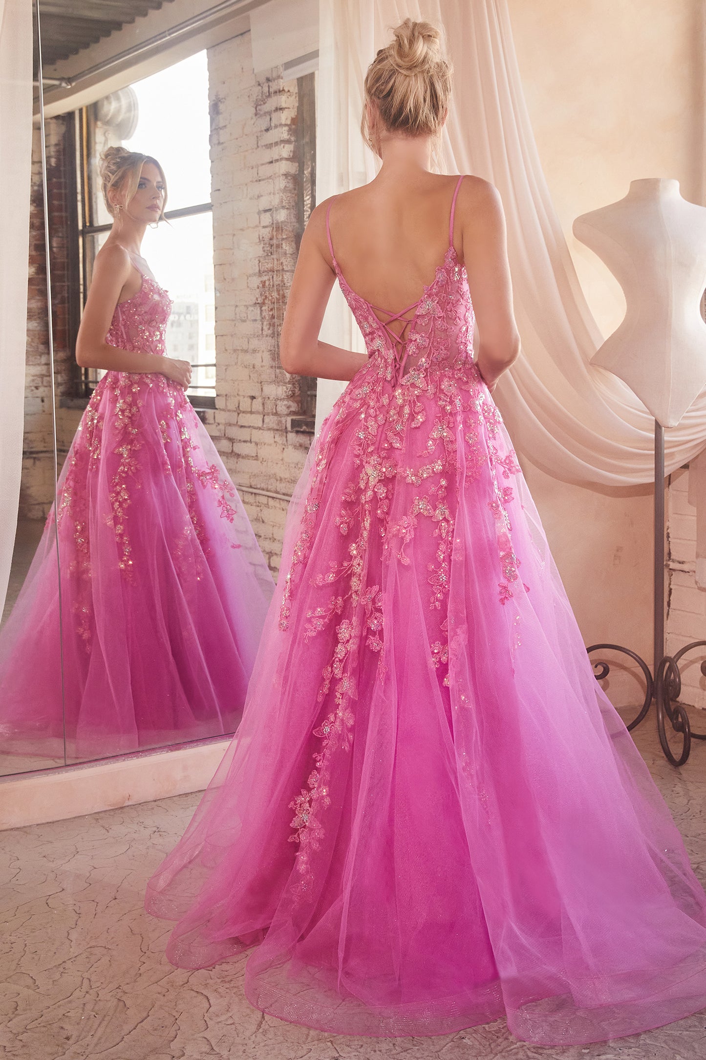 Prom Dresses Formal Long Prom Dress Azalea Pink