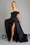 Prom Dresses Long Formal Black Tie Ball Gown Black